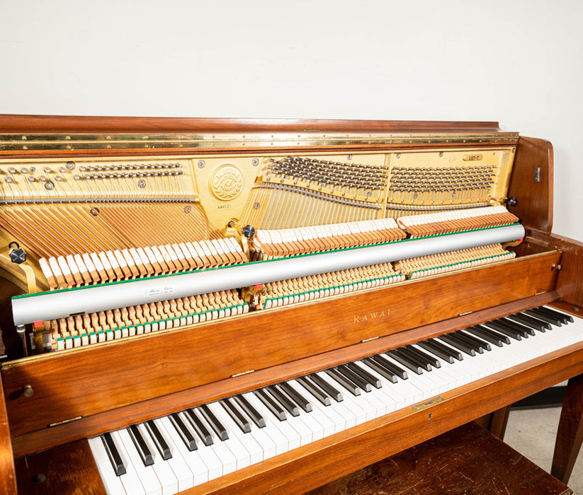 1999 Kawai UST7 Upright Piano | Satin Oak | 46" | Serial No. A94021 | Used