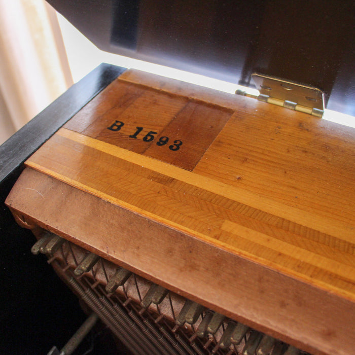 Steinway & Sons "45" Satin Ebony Studio Piano