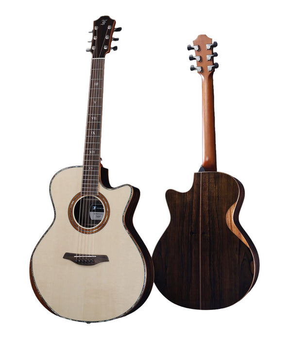 Furch Red DLX Gc-Ll Alpine Spruce/Malaysian Blackwood Acoustic Guitar with Anthem Pickup | New