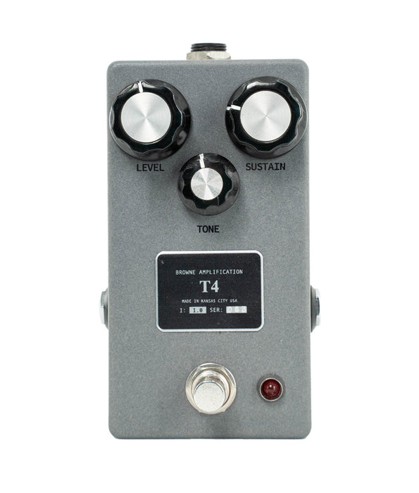 Pre-Owned Browne Amplification T4 Fuzz Pedal | Used