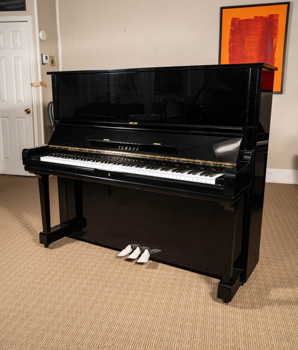 Yamaha U3 Upright Piano | Polished Ebony | 52" | Serial No. 2783431 | Used