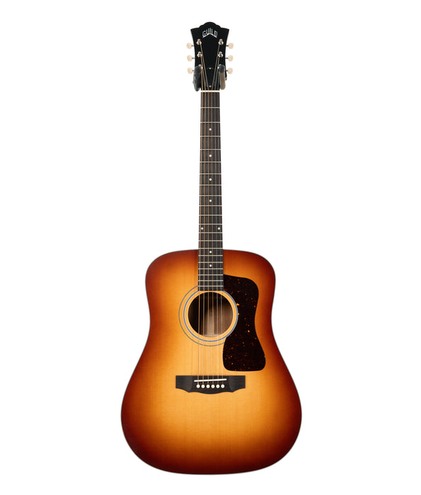 Pre Owned Guild D-40 Standard Spruce/Mahogany Dreadnought Acoustic Guitar w/ Case - Pacific Sunset Burst | Used