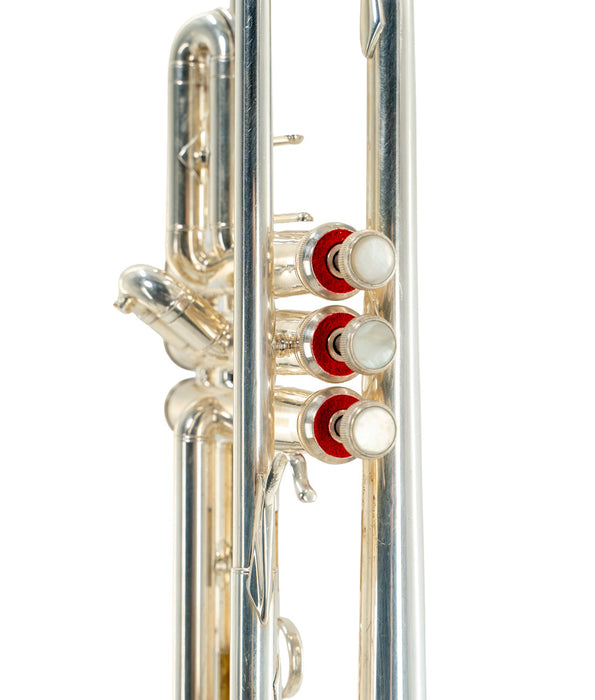 Pre-Owned Bach Stradivarius 180S37 Trumpet - Silver w/ Gold Accents | Used