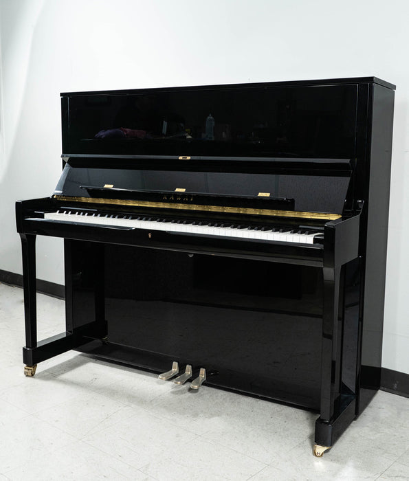 2017 Kawai K500 51" Upright Piano in Polished Ebony - Serial No. 273436 | Used