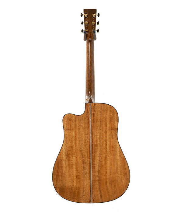 Martin Custom Shop Dreadnought Cutaway Spruce/Flamed Koa Acoustic-Electric Guitar