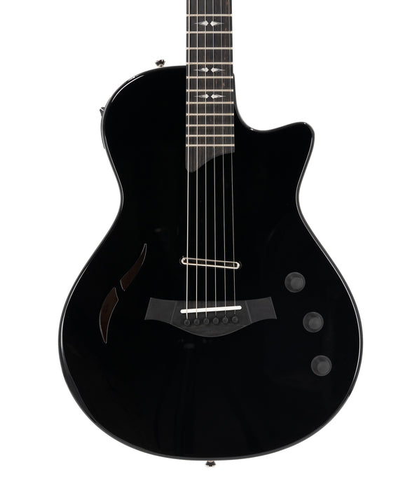 Taylor "Factory-Demo" T5z Pro Hollow-Body Electric-Acoustic Guitar w/ Armrest - Black | 3118