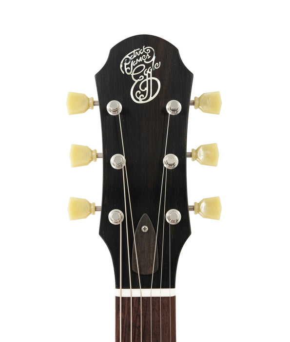 Patrick James Eggle Macon Carve Top Single Cut - Tea Burst