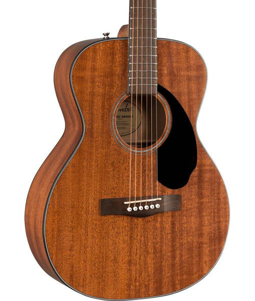 Fender CC-60S All-Mahogany Concert Acoustic Guitar, Walnut