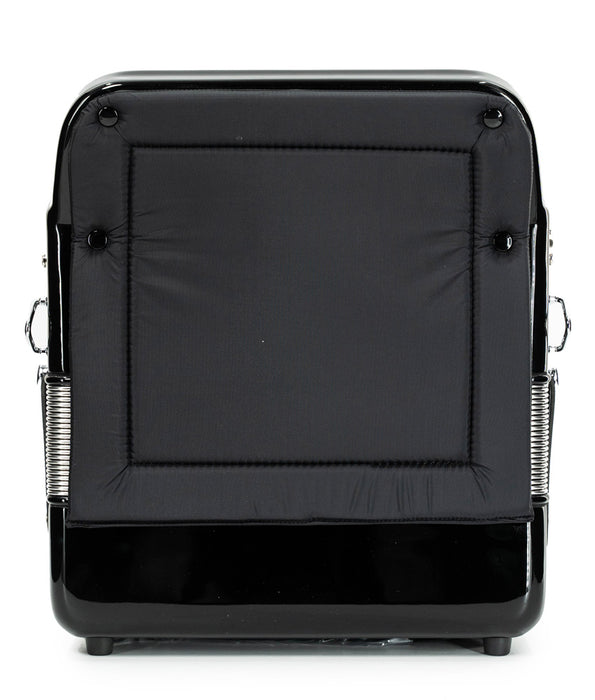 Hohner Anacleto MARK III 3 Switch F Key Compact Accordion - Black | Used