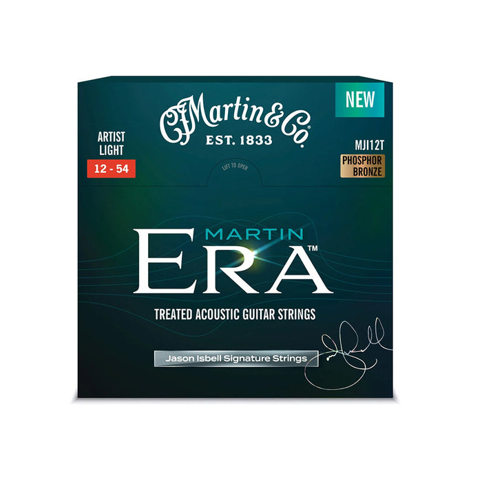 Martin Era Jason Isbell Signature Treated Acoustic Guitar Strings - .012-.054 Artist Light