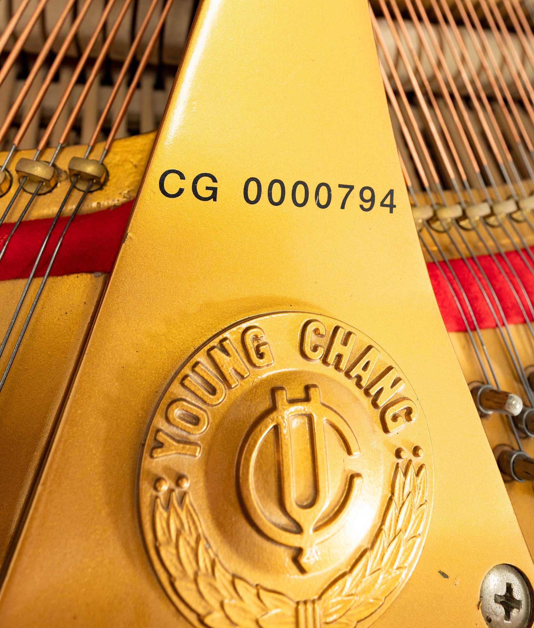 Young Chang TG-150 Baby Grand Piano | Polished Ebony | SN: CG0000794 ...