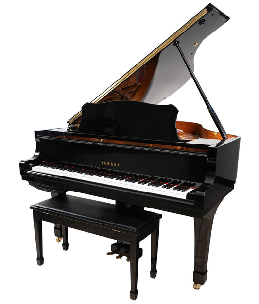 Yamaha C2 Grand Piano (2004) with Disklavier Mark IV | Polished Ebony | Used