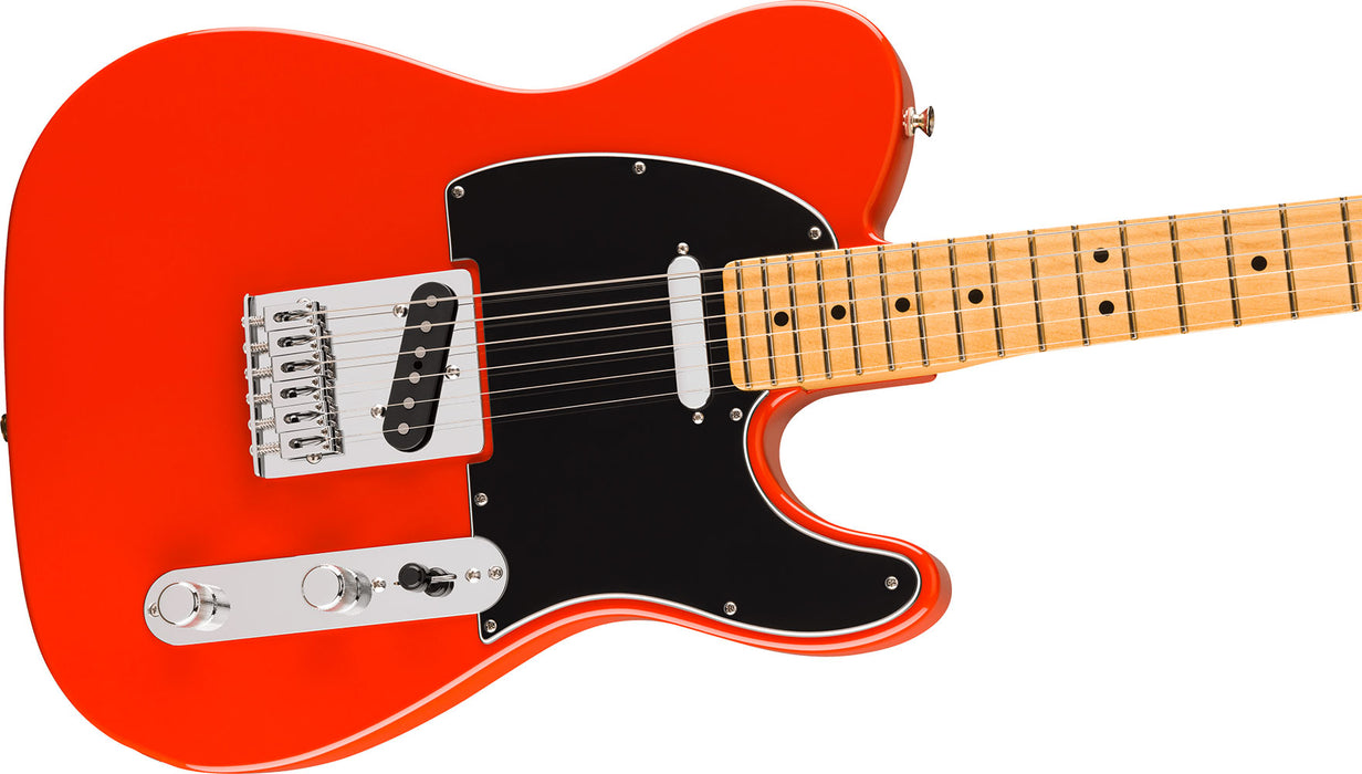 Fender Player II Telecaster Electric Guitar, Maple Fingerboard - Coral Red | Used