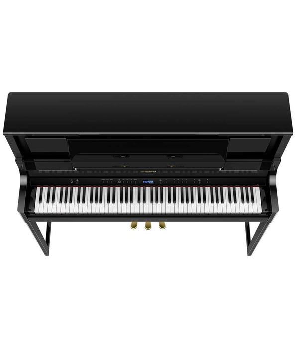 Roland LX708 Digital Piano Kit w/ Bench - Polished Ebony | New