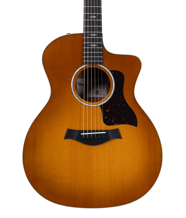 Taylor 214ce-K DLX Special Edition Koa/Spruce Acoustic-Electric Guitar - Honeyburst with Shaded Edgeburst | New