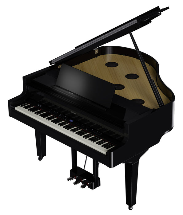 Roland GP-9 Digital Grand Piano - Polished Ebony