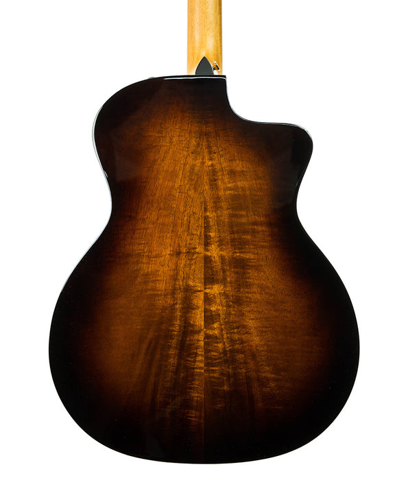 Taylor 224ceKDLX Koa Lefty Grand Auditorium Acoustic-Electric Guitar - Shaded Edge Burst