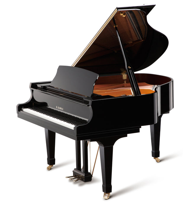 GX-1 | 5'5" BLAK Series Classic Grand Piano | Snow White Polish
