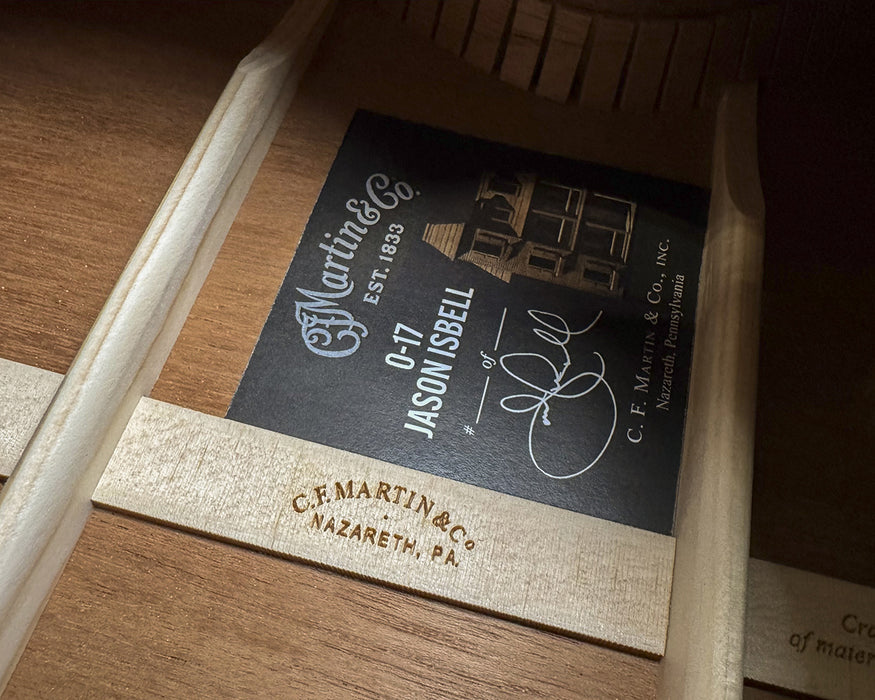 Martin 0-17 Jason Isbell Signature Acoustic Guitar