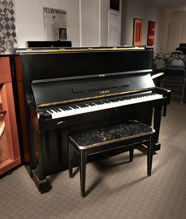 1974 Yamaha U1 Upright Piano | Satin Ebony | Serial No. D1807444 | Used