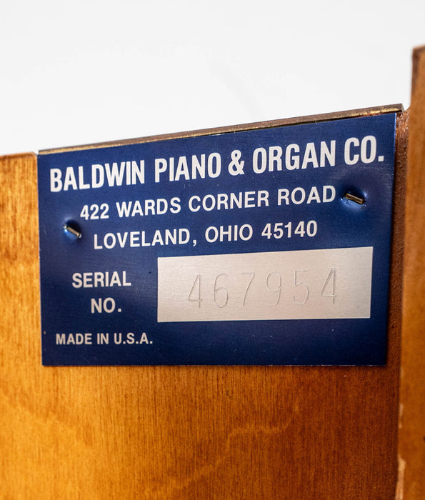 Baldwin Studio Upright Piano (1997) Model 243 | Oak | Used