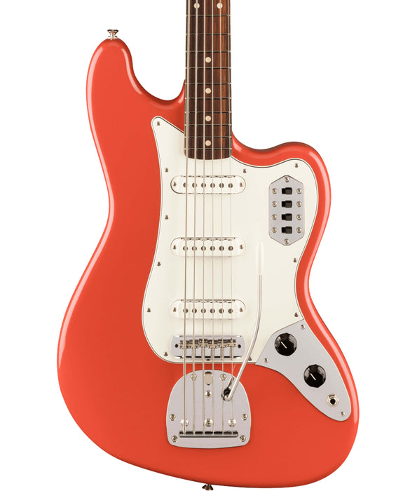 Pre-Owned Fender Vintera II '60s Bass VI, Rosewood Fingerboard - Fiesta Red