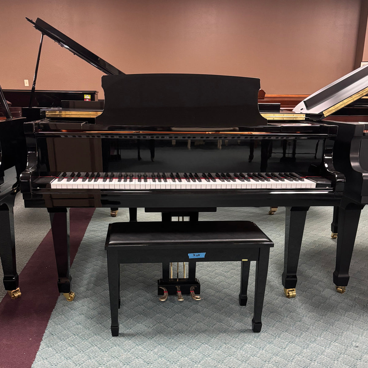Pearl River GP170 Grand Piano | Polished Ebony | 5'7