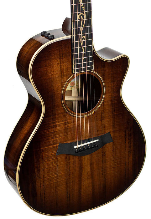 Taylor K22ce Grand Concert V-Class Acoustic-Electric Guitar - Shaded Edge Burst