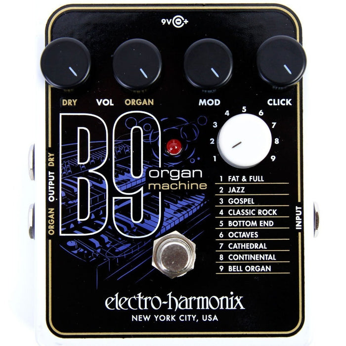 Electro-Harmonix B9 Organ Machine Guitar Effect Pedal