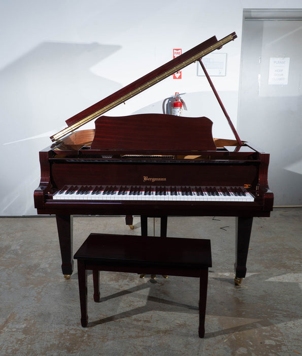 Bergmann TG157 Grand Piano (2009) | Polished Mahogany | 5'2" | Serial No. TG0016943 | Used