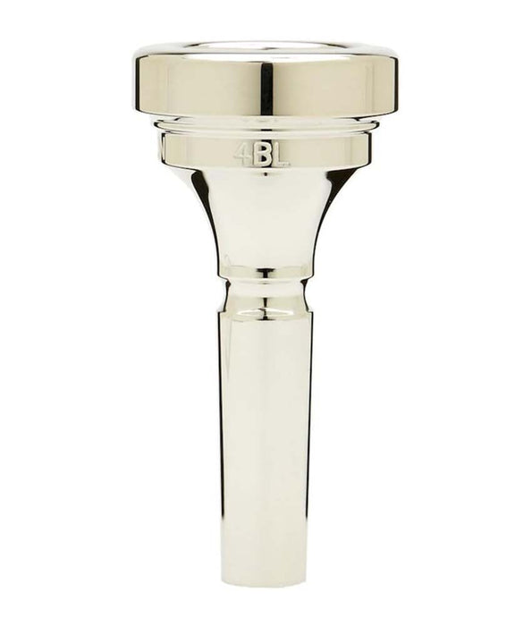 Denis Wick 4BL Large Shank Trombone Mouthpiece - Silver Plated