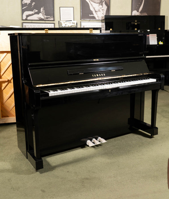 Yamaha U1M Upright Piano | Polished Ebony | 48" | 5 Star Certified Restored
