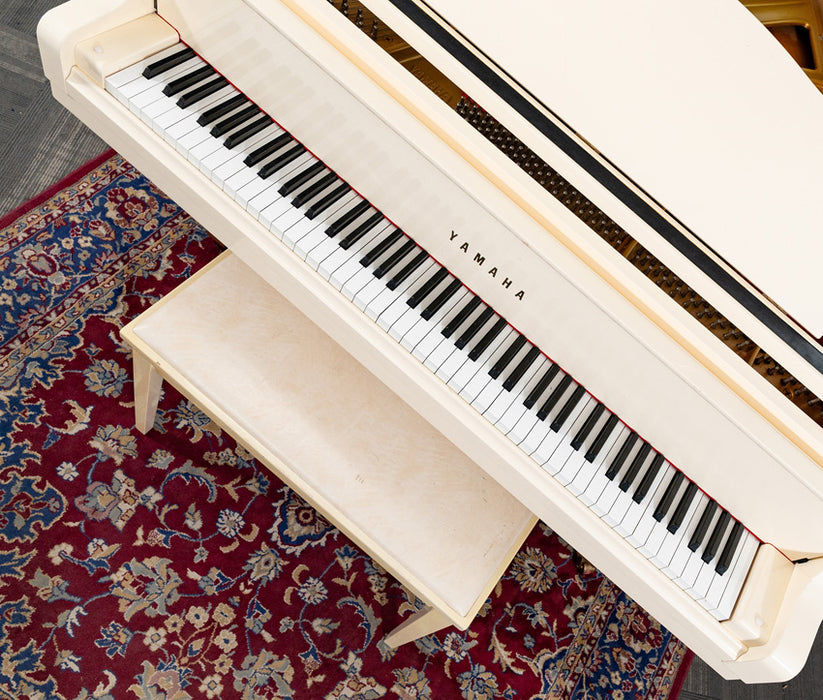 Yamaha GH1 Grand Piano | Satin White | SN: B5888310 | Used