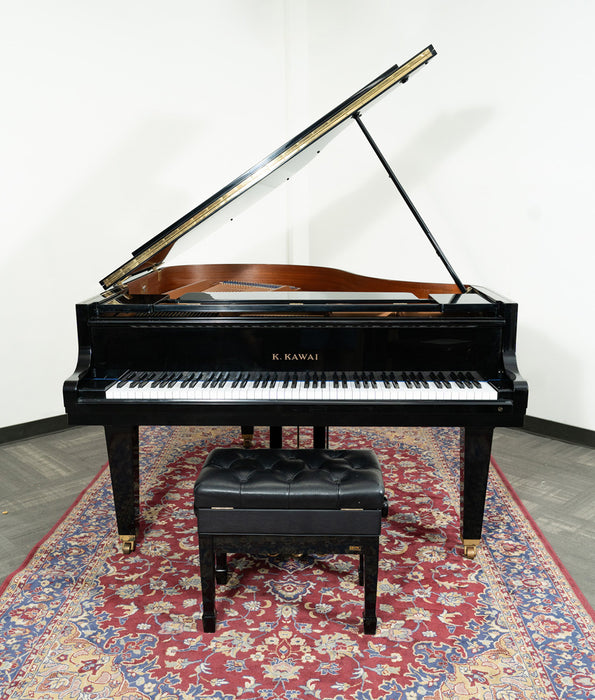 Kawai 5'7″ GE-2 Grand Piano | Polished Ebony | SN: 1722494