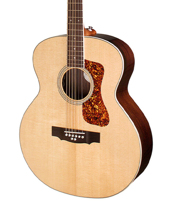 Guild BT-258E Deluxe 8-String Baritone Guitar, Natural