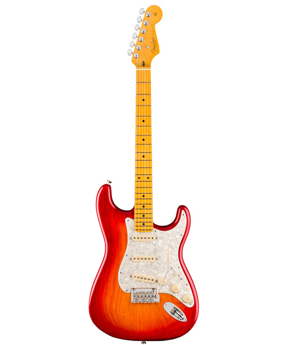 Fender American Professional Stratocaster Electric Guitar - Maple Fingerboard, Aged Cherry Burst | New
