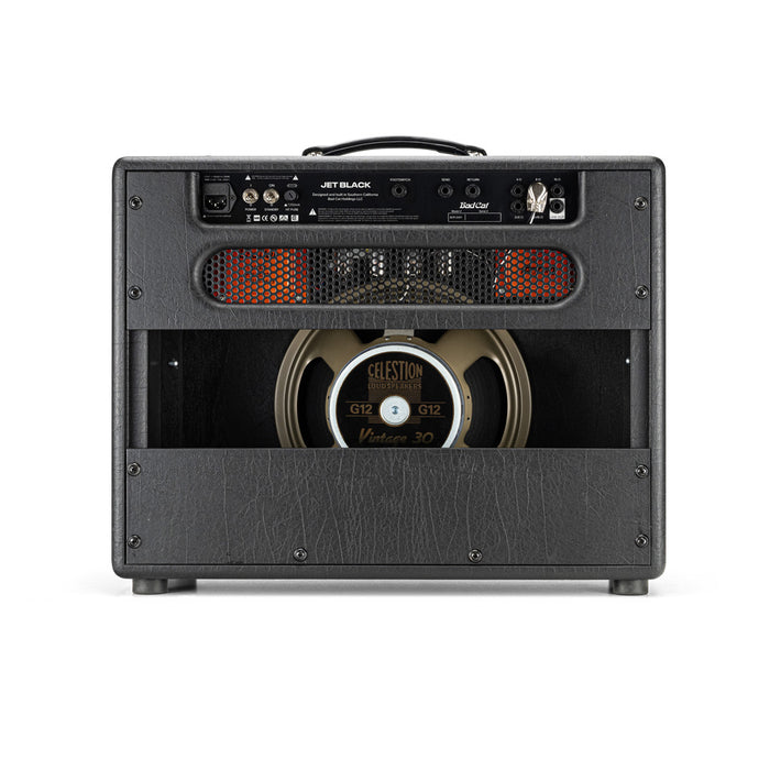 Demo - Bad Cat Amplifiers Jet Black Combo - 38W, 1x12 Tube Amplifier (Blemished)
