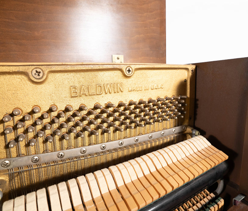 Baldwin Hamilton Upright Piano (1976)| Satin Walnut | Used
