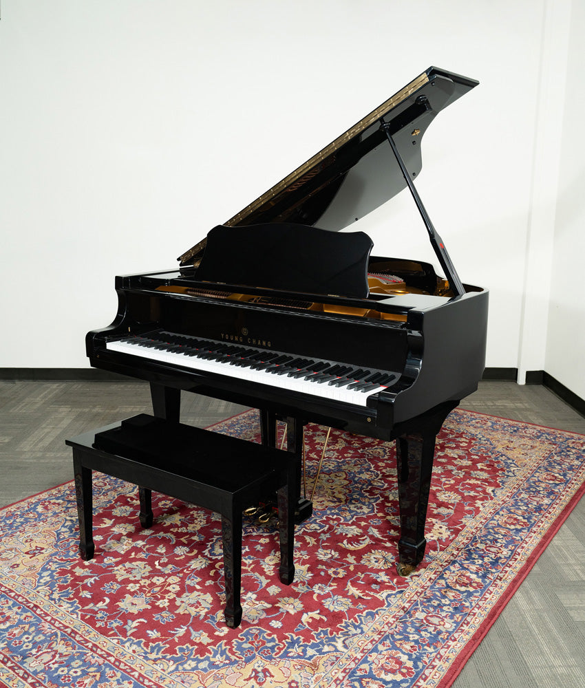 Young Chang 5'2" G-157 Grand Piano | Polished Ebony | SN: G096770 ...