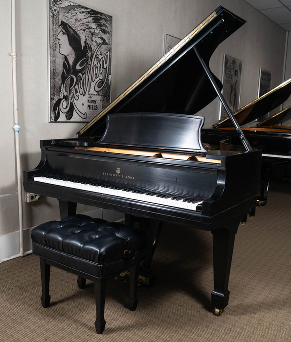 1996 Steinway Model B Grand Piano in Satin Ebony | Serial No. 539364 | Used