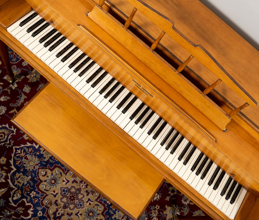 Gordon Laughead Console Piano | Satin Oak | Used