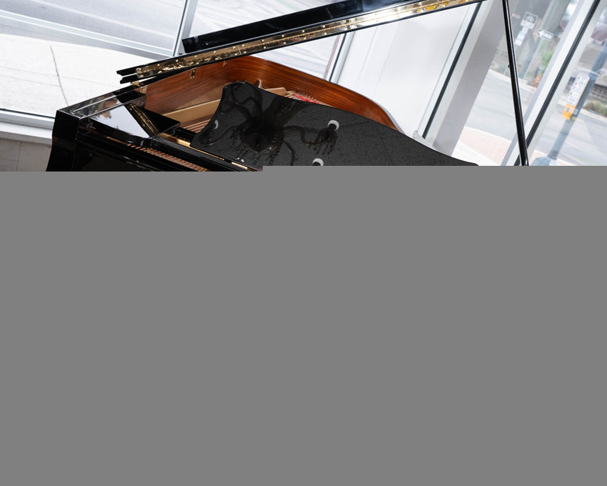 Yamaha C7 Grand Piano (1984) | Polished Ebony | 7'6" | Refurbished | Used