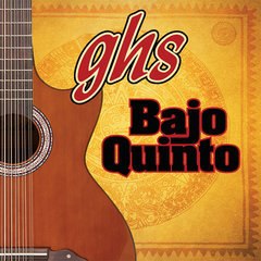 GHS Bajo Quinto Strings Loop End Stainless Steel Roundwound 10 String Set .024 - .078