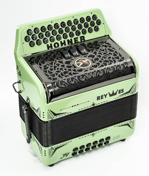 Hohner Anacleto Rey Especial II 3 Switch EAD- Pale Green | New