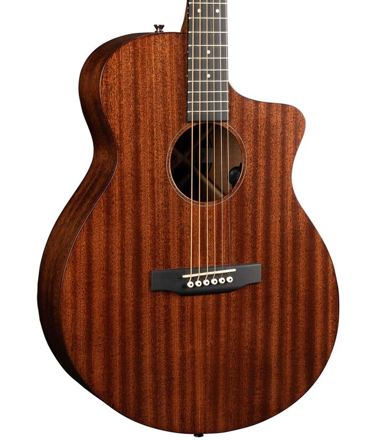 Pre-Owned Martin SC-10E Satin, Sapele Acoustic-Electric Guitar w/ Gig ...