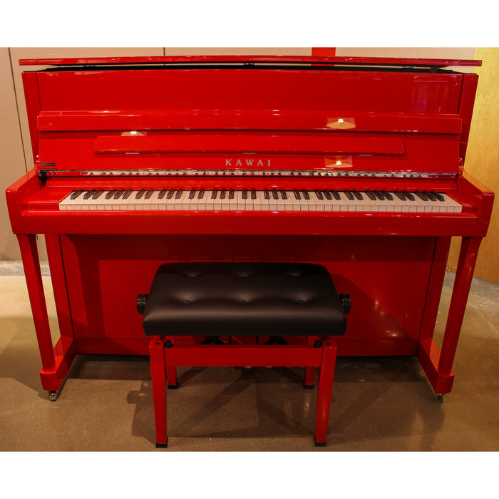 Kawai 45" K-200 Upright Piano | Polished Red
