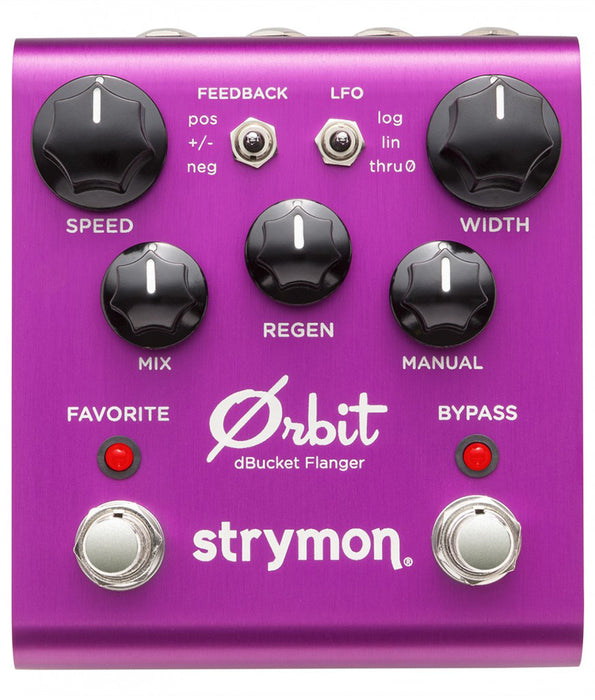 lfo pedal Strymon Orbit dBucket Flanger Pedalalamomusiccenter.myshopify.comStrymonGuitar Pedals & Effects — Alamo Music Center