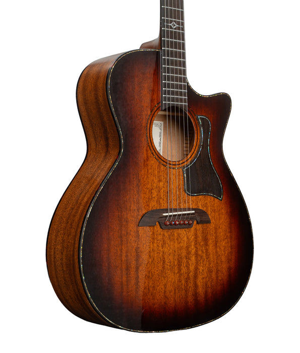 Pre-Owned Alvarez MGA660CESHB Grand Auditorium Spruce/Mahogany Acoustic-Electric Guitar - Shadowburst | Used