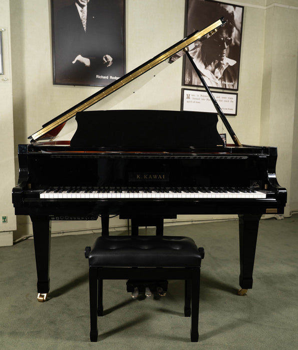 UTSA 2023 Kawai GX-2 BLAK w/ATX4A Polished Ebony Grand Piano | Used