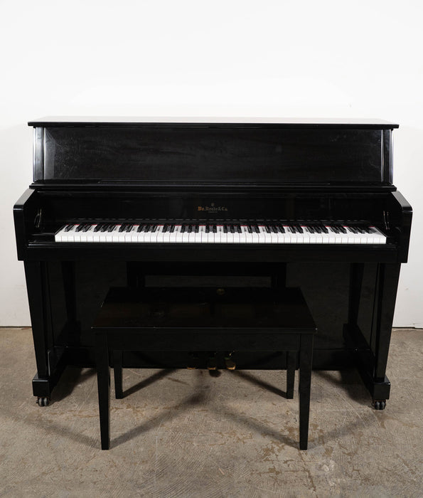 2015 Knabe WMV-245 Upright Piano | Polished Ebony | 43" | Serial No. IKOBU1746 | Used